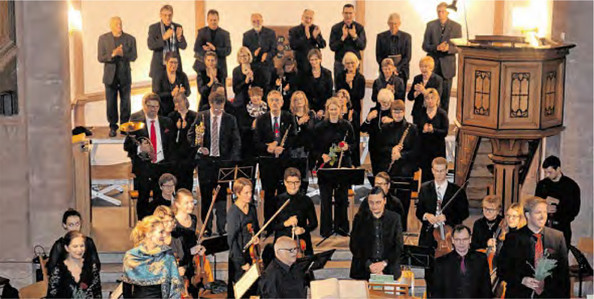 Wer Bachs Partituren kennt, weiß, dass der Thomaskantor Instrumentalisten sowie Sängerinnen und Sängern wirklich alles abverlangt. (WP-Foto: Mark-Simon Wolf)