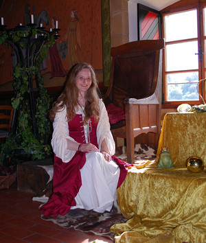 Die Märchenerzählerin Escapacia von Drachenzeh alias Kathrin Sonza-Reorda (Foto: Kathrin Sonza-Reorda)