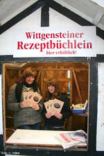 Wittgensteiner Rezeptbüchlein - Verkaufsstand (Foto: C. Völkel)