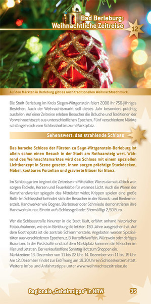 WestLotto - 'Die schönsten Weihnachtsmärkte Deutschlands' (www.westdeutsche-lotterie.de)
