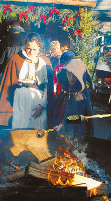 Mittelalterliches Treiben gibt es wieder auf der WeihnachtsZeitreise in Bad Berleburg. (Foto: bw)