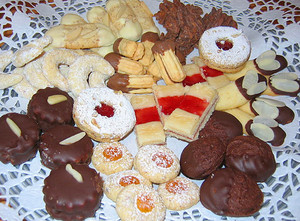 Weihnachtsbäckerei bei Café Wahl. (Foto: Wikipedia)