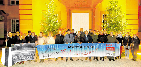 Der Mittelpunkt der WeihnachtsZeitreise: das Berleburger Schloss. Seit 13 Jahren stellt die Fürstliche Familie ihre Residenz als Kulisse zur Verfügung. (WP-Foto: Peter Kehrle)
