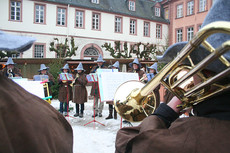 Bläserensemble des CVJM Raumland - Schlosshof (Foto: Christian Völkel)