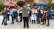 Musikprojekt des Johannes-Althusius-Gymnasiums - Bläser (Foto: Jürgen Reinhard)