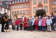 Impressionen vom Schlosshof (Foto: Laura Mock)