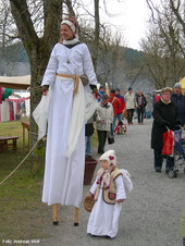 Akrobatik mit 'Gwendolyn' (Foto: Andreas Wolf)
