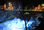 Bad Berleburger WeihnachtsZeitreise (Blick vom Marktplatz auf die Bärenbrücke) (Bild: Lars-Peter Dickel)