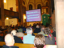 08/14 Gottesdienst: 'Die Tür klemmt' (Foto: Frank Schröder)