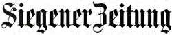 Siegener Zeitung Siegener Zeitung